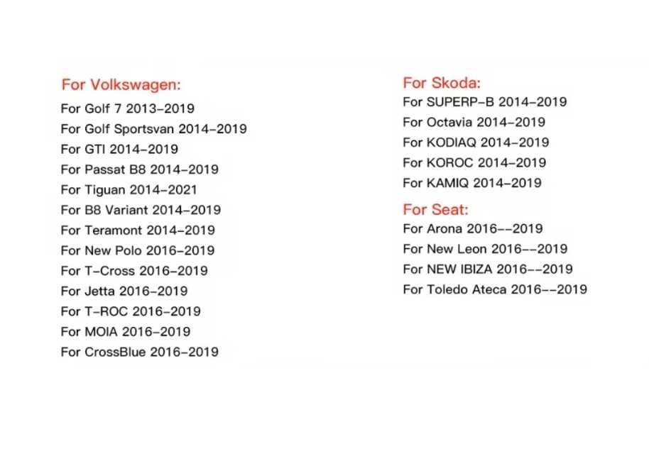 Module Carplay Volkswagen Skoda Seat navigatie MIB