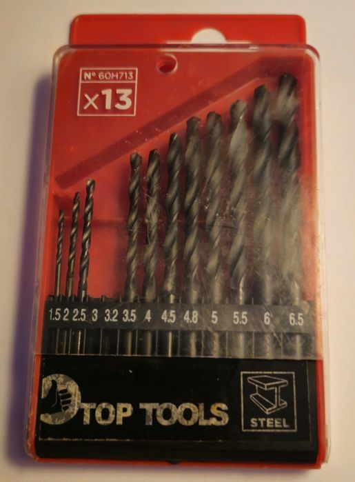 Set 11 burghie metal + mandrina - cheie - adaptor