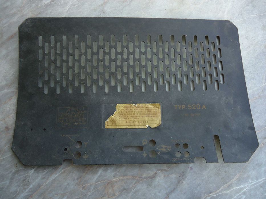 Капак за радио "ORION TYP 520A"