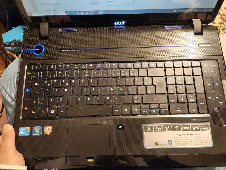 Acer aspire 8942G impecabil tehinic si estetic model rar