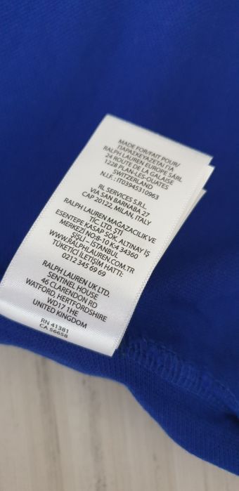 POLO Ralph Lauren Pique  Classic Fit / 2XL  ОРИГИНАЛ! Мъжка Тениска!