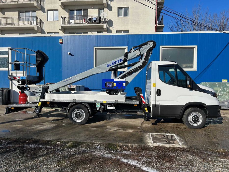 Nacela tip PRB Oil&Steel 18 m NOU Iveco cu AC