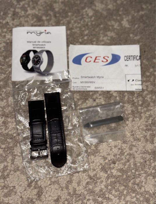 Smartwatch Myria aproape nou + o bratara + cutie