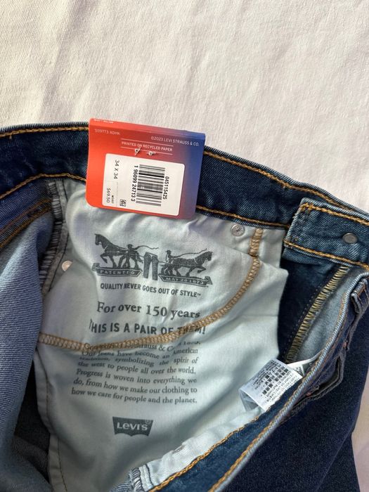 Джинсы Levi's 511 slim stretch fit.-34/34.