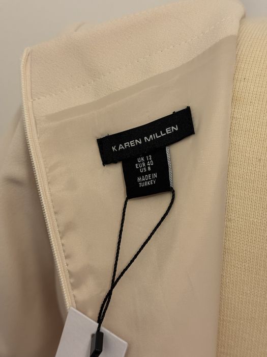 Нова бежова рокля Karen Millen, размер М/Л, UK 12
