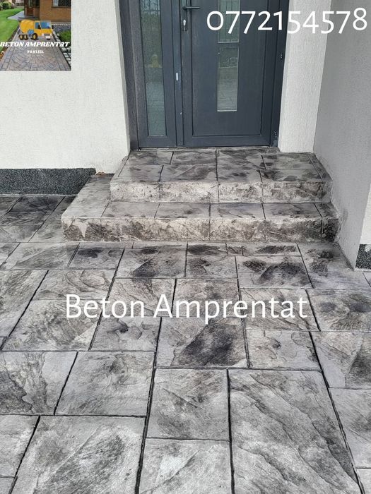 Beton Amprentat Verical