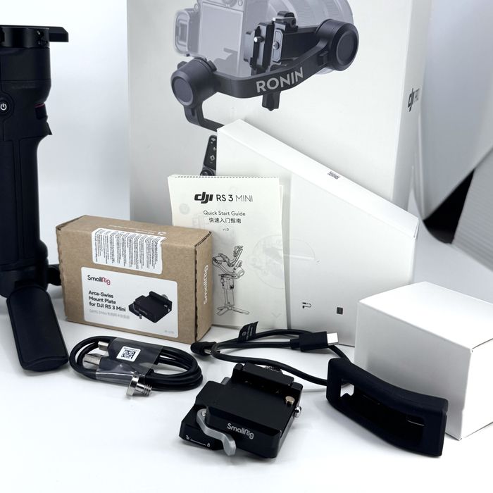Stabilizator/Gimbal DJI RS3 Mini + SmallRig Arca-Swiss Plate | NOU |