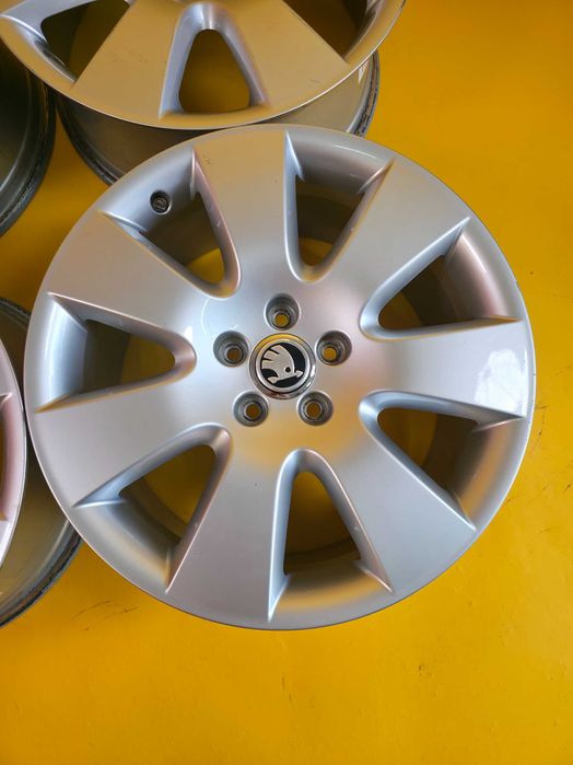4 Jante Aliaj 5x112 18'' OEM Skoda Octavia Superb Kodiaq Karoq