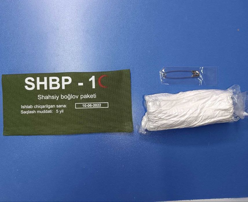 IPP SHBP-1C shaxsiy bog‘lov paketi.