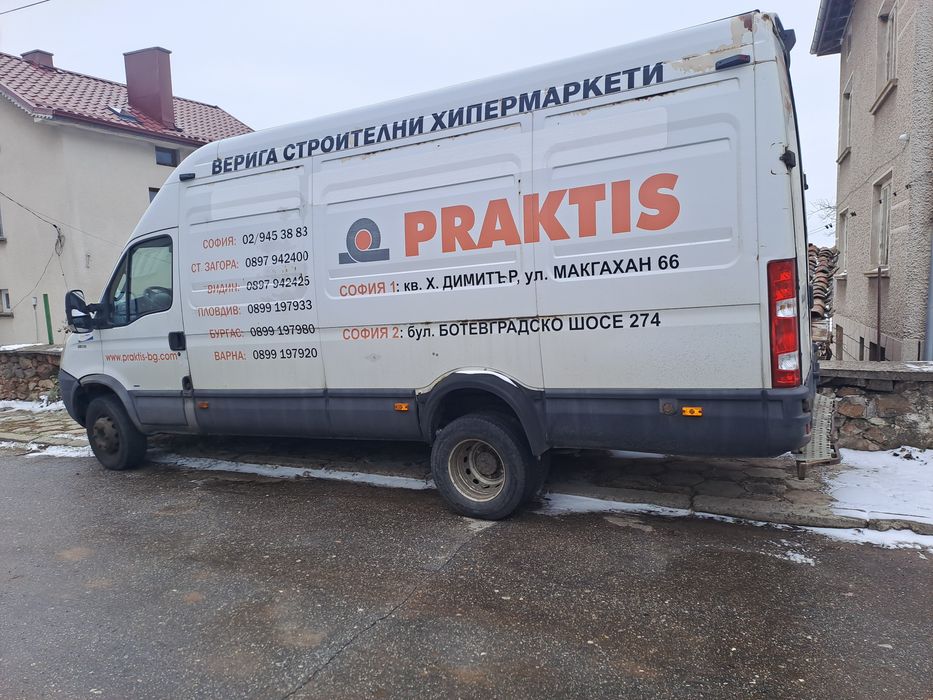 Iveco daily 3d пали върви платено всичко