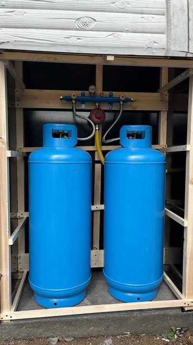 Kit complet 2 butelii 80 litri noi pentru centrala termica 20-28 Kw