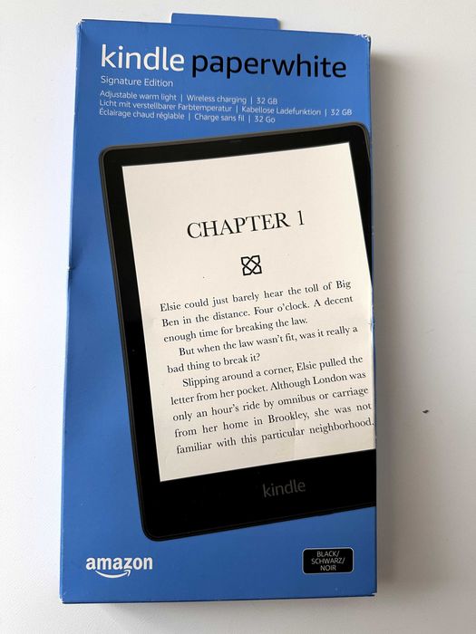 Amazon Kindle Paperwhite Signature Edition 32gb Wireless Charging Nou