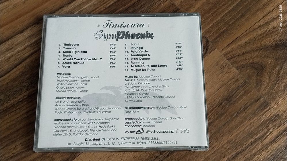 CD  Phoenix - Symphoenix Timisoara