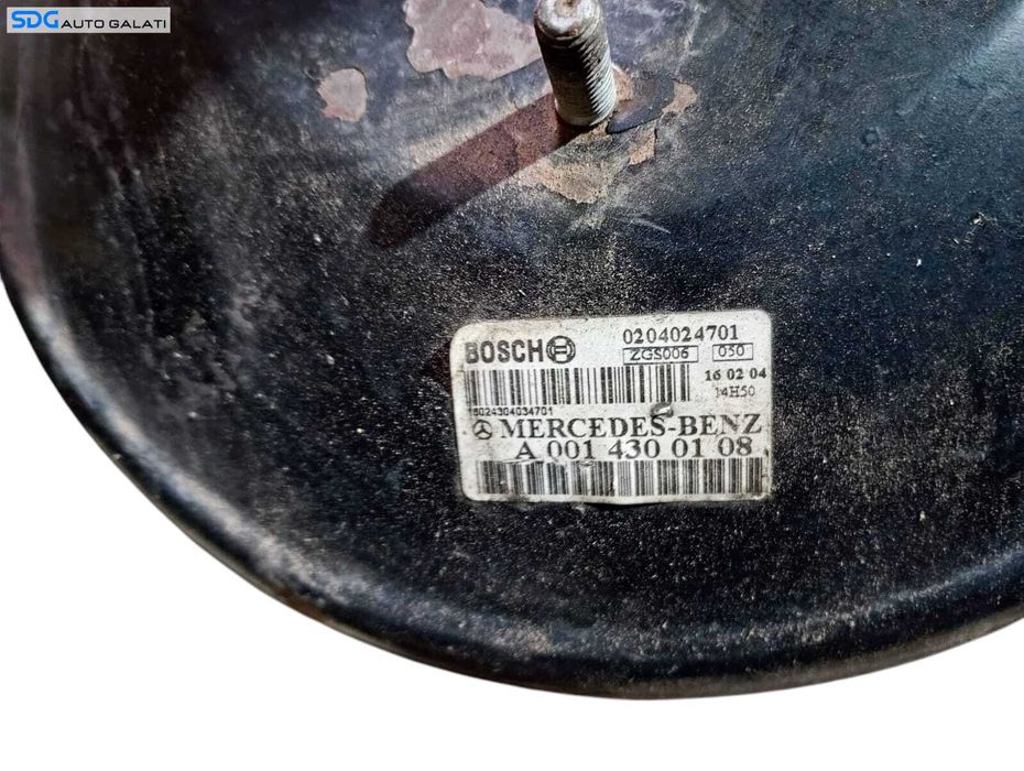 Tulumba Vacuum Vacum Serofrana Servo Frana Mercedes Vito Viano W639 2003 - 2010 Cod A0014300108 0204024701 [MA0037]