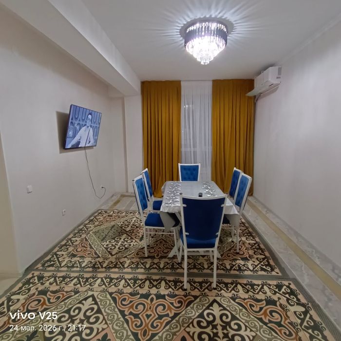 Жаңа қалада 3 бөлмелі квартира жалға беріледі. Халал