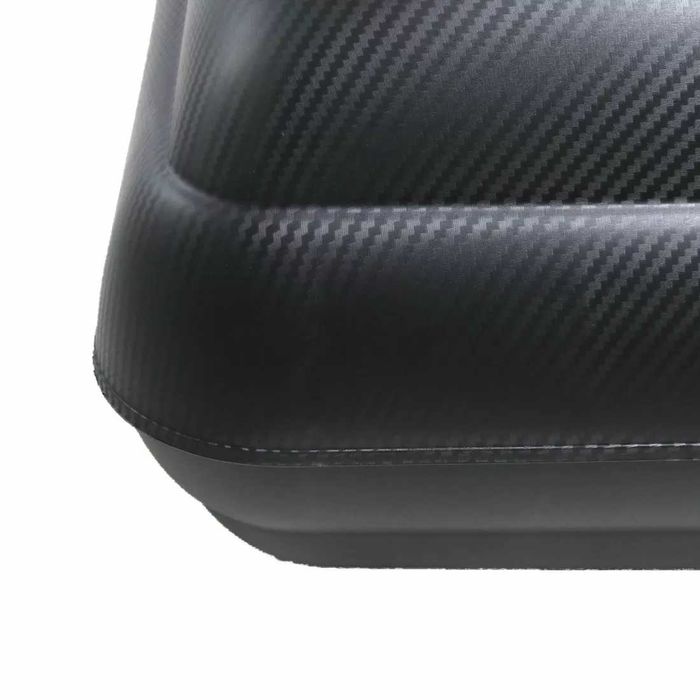 Автобокс Art Plast 133x77.8x34.5cm с ключ, 320 литра - черен карбон