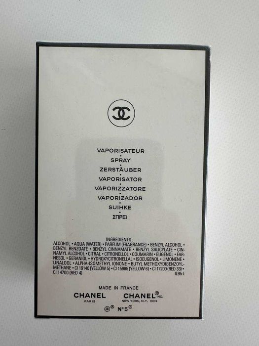 Парфюмированная вода Chanel N°5