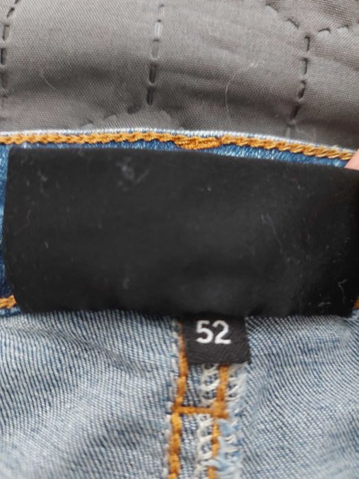 Дамски дънки тънки ластични 52 размер