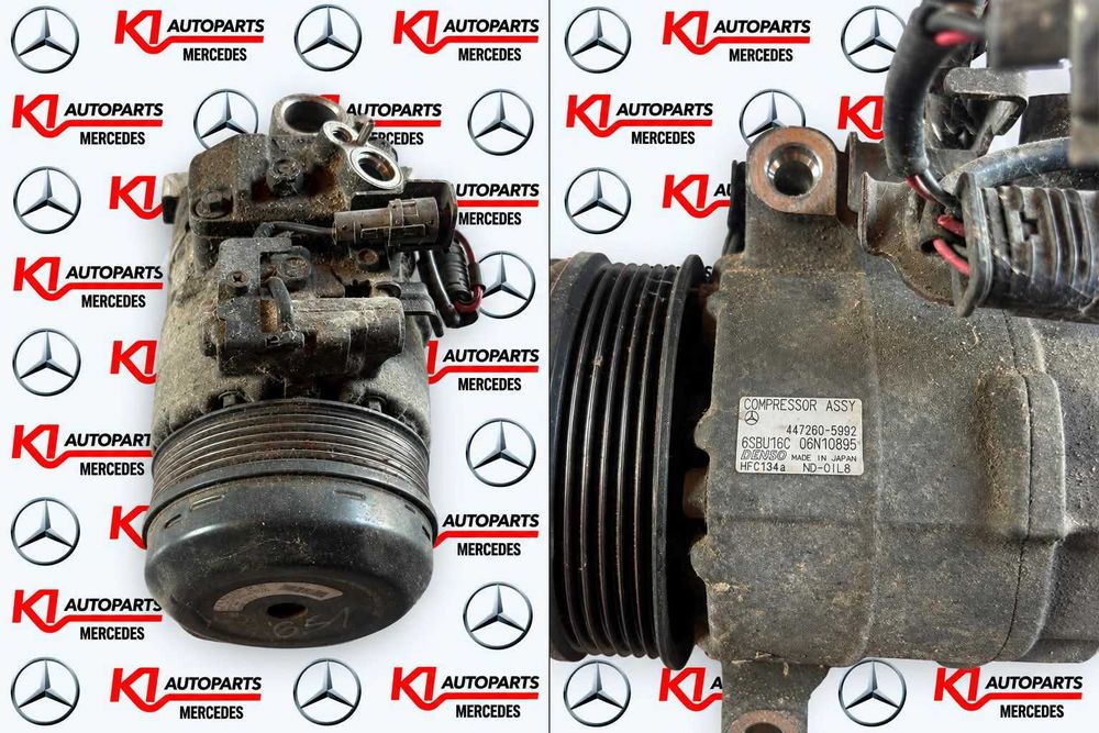 Компресор за климатик за мерцедес ом651 с номер 447260-5992