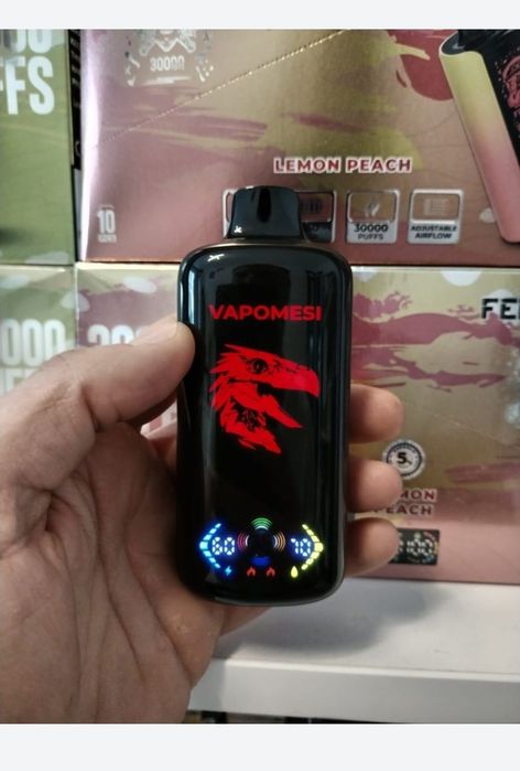Vape 50.000 Puffs Reincarcabil Display Mod Turbo