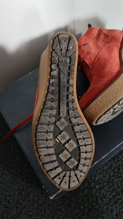 Pantofi dama piele întoarsă, naturala  Tommy Hilfiger măsura 37