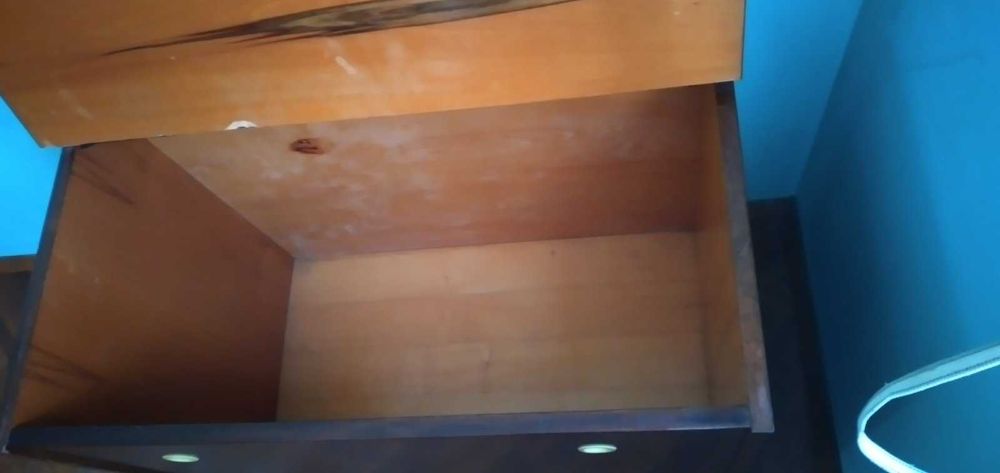 Ракла тъмен махагон ,лаково покритие