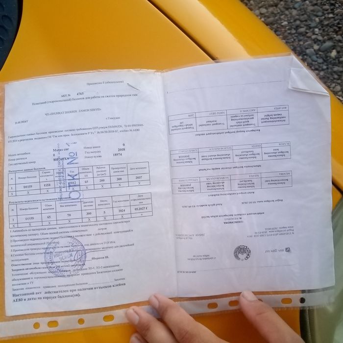 Metan gazbalon sotiladi