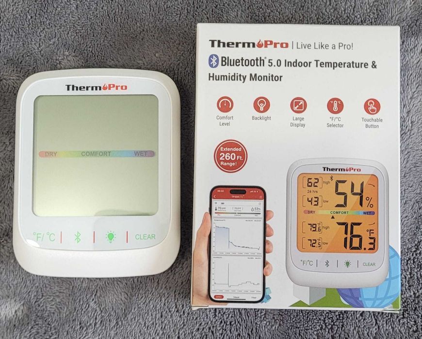 Termometru și higrometru - ThermPro TP359
