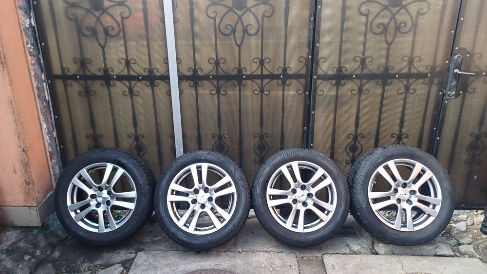 Jante magneziu audi vw cu cauciucuri  5x112 pe 16 Import Germania