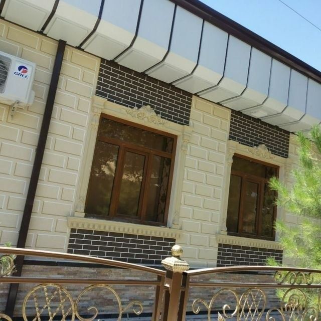 Travertin fasad qilamiz