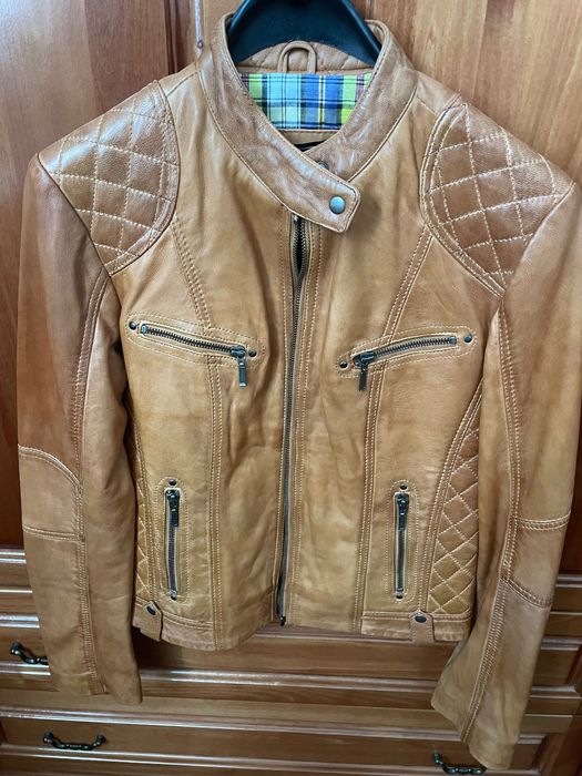 Яке - естествена кожа