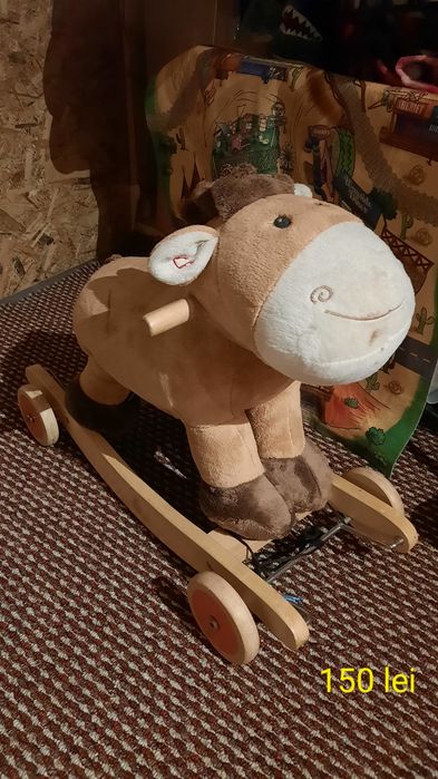 Jucarii copii Fisher Price, carusel, pian, căluț