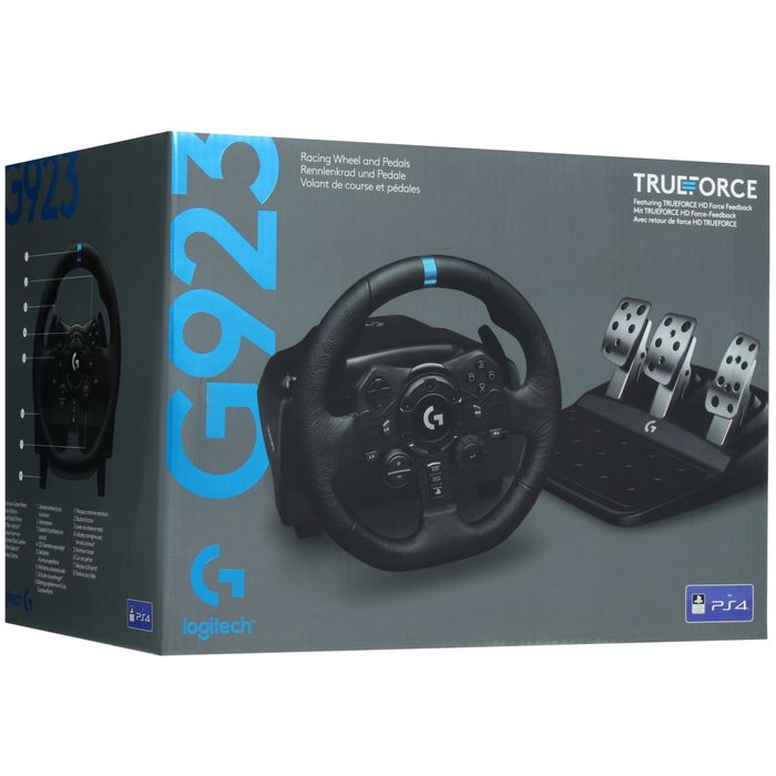 Руль Logitech G923.
