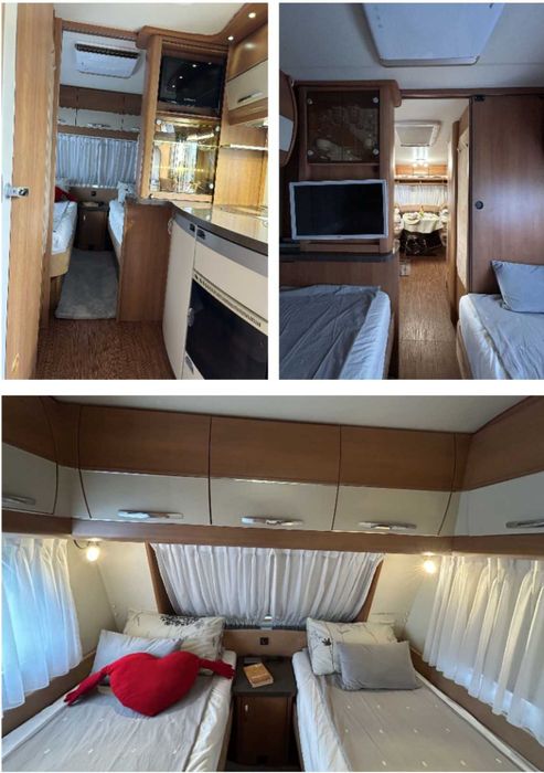 Rulotă Hobby 495 UL 2010 – OFF-GRID 100%| Solar 480W | LiFePO4 | AC | Mover