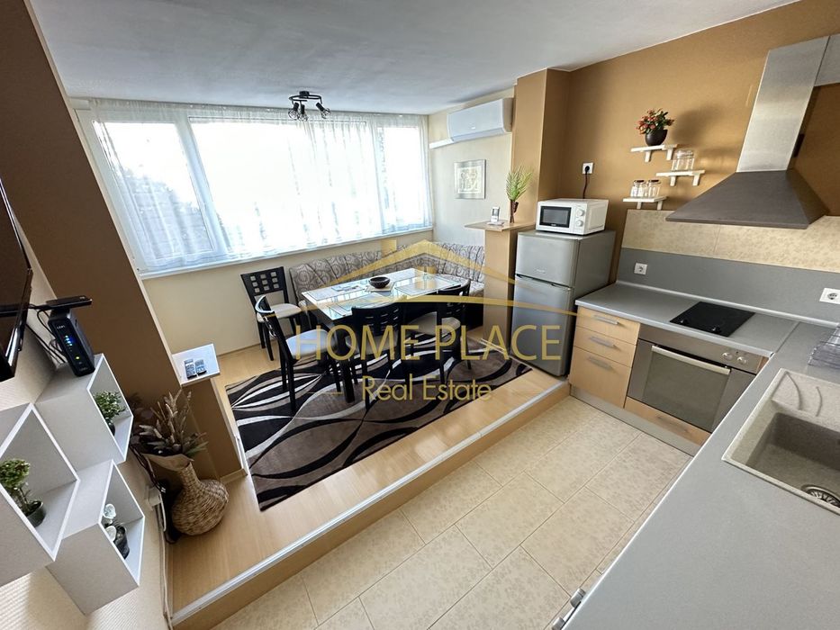 Дава се под наем Тристаен апартамент в Варна, Трошево - 56 кв.м за 357 € - Снимка #1