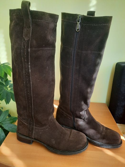 Дамски ботуши еко валур 37