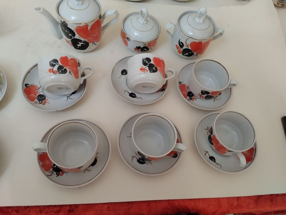 Чайные сервизы СССР