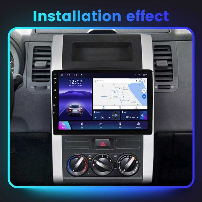 Navigatie Android 14 Nissan X- Trail T 31 2007 1/8 Gb  CarPlay +CAMERA