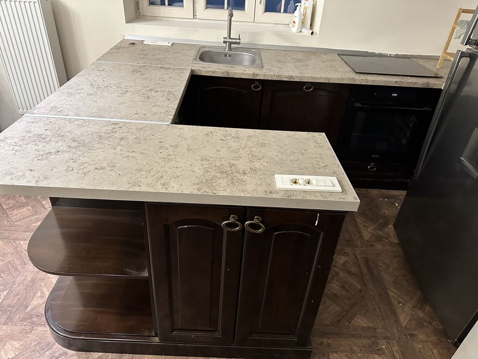 Vand bucatarie fara electrocasnice si fara blat