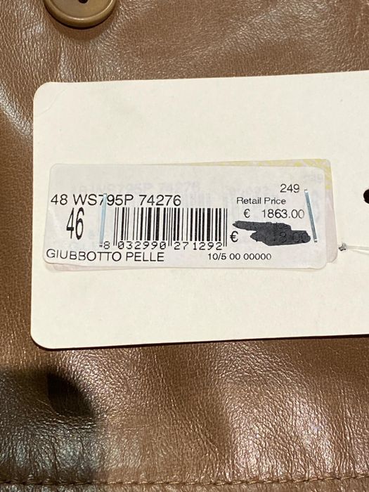 Jacheta de damă din piele fină