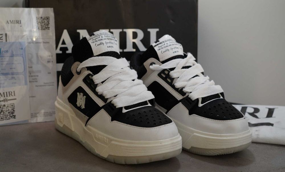 Adidasi Amiri MA-1 Low Alb Marimi 36-44 Unisex