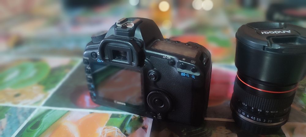 Canon 5D mark 2 + 85mm obektiv ruchnoy fokus