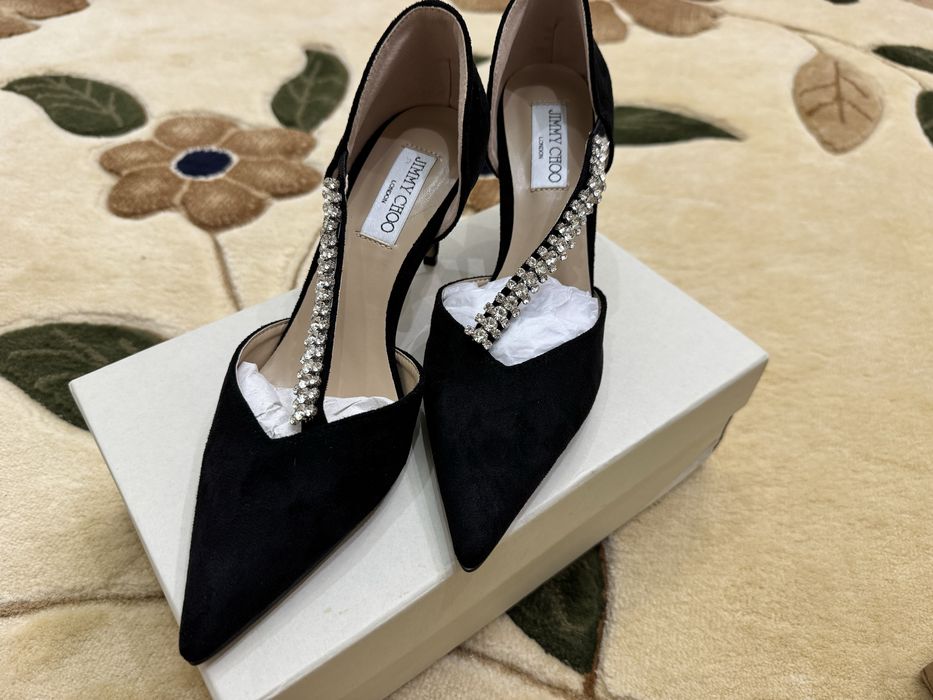 Черные туфли  jimmy choo