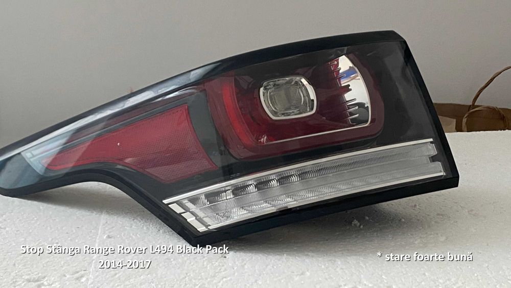Lămpi spate set (Stopuri) Range Rover Sport L494 2014-2017, Black Pack