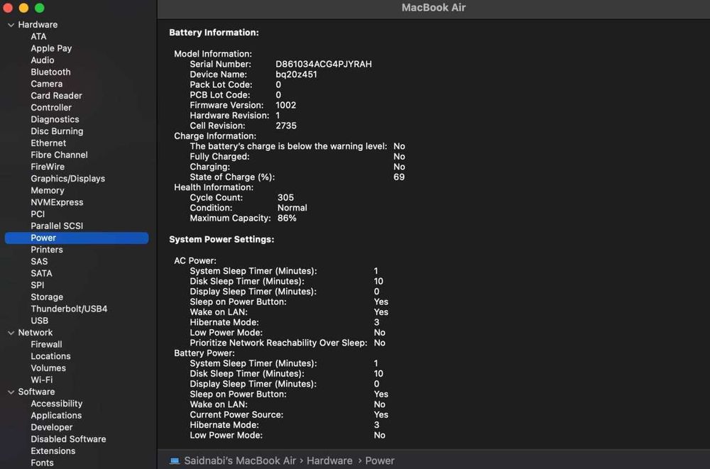 MacBook Air на чипе M1 8/256