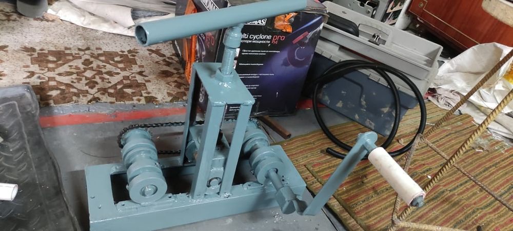 Ролики на Профтрубу  гнёт на 90 градусов