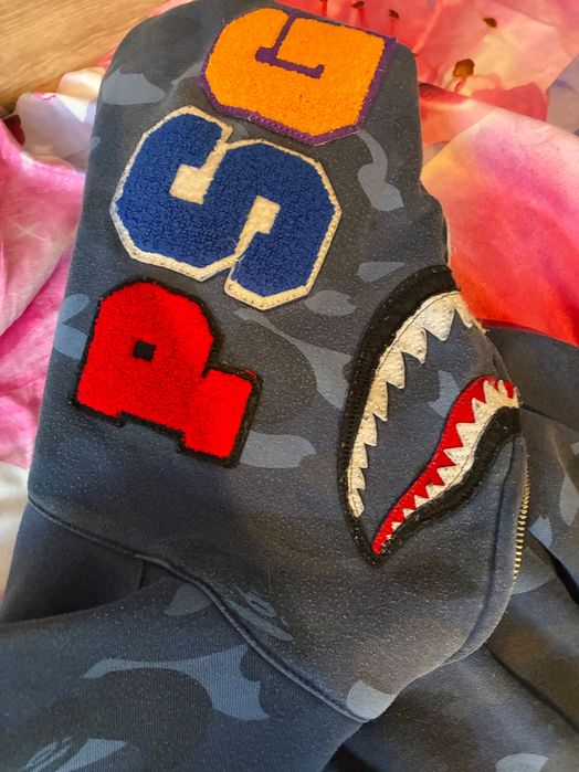 PSG bape hoodie