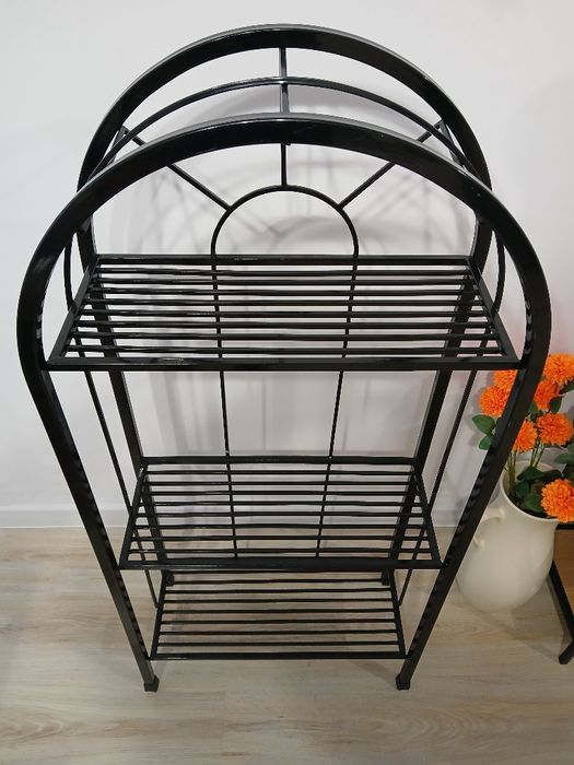 Etajera fier forjat vopsit electrostatic