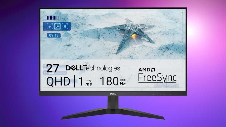 Новый Игровой монитор DELL G2725D 27-дюймовый QHD 2560x1440 до 180 Гц