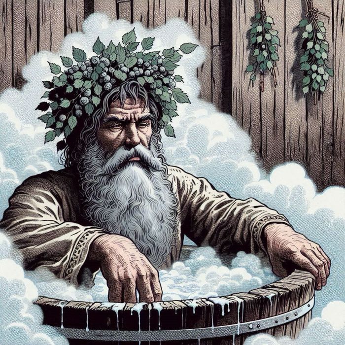 Баня с пармастером